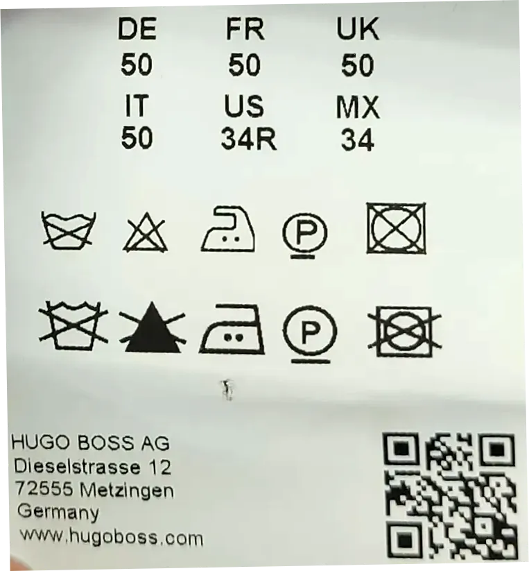 Hugo Boss Herrenhose dunkelgrau in Gr. 50 – Bild 3
