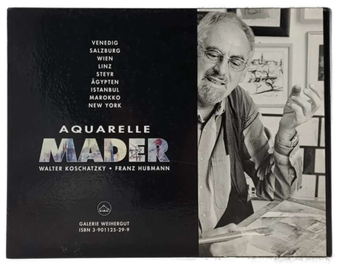 Buch "Aquarelle Mader" von Walter Koschatzky und Franz Hubmann – Bild 3