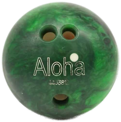 Aloha Bowling-Kugel Grün - ca. 6kg – Vorschau 2