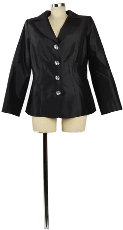 Eleganter Blazer Sarissa Silk Thailand Strass-Knöpfe | Abendlicher Glanz - Bild 15