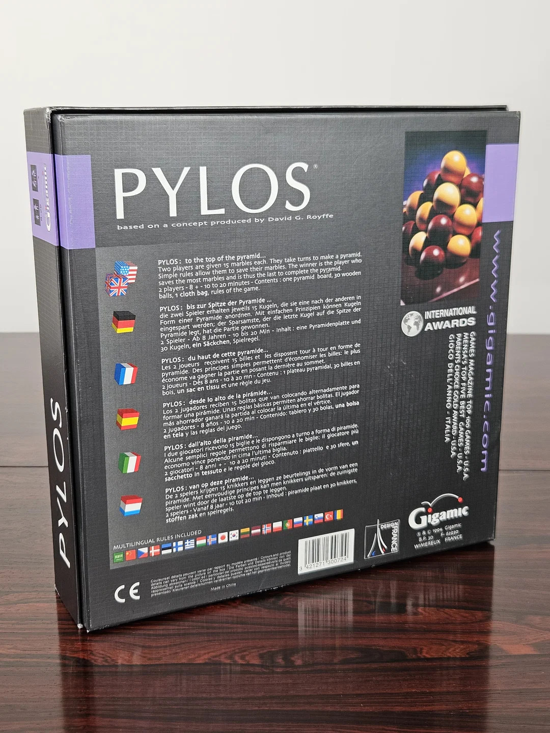 Pylos - Vintage Gesellschaftsspiel - Gigamic – Bild 2