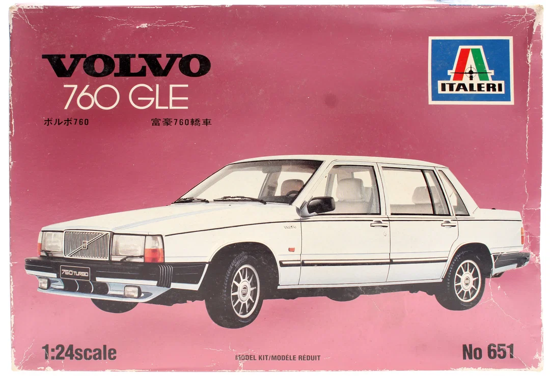 Italeri Volvo 760 GLE – Modellbausatz 1:24 | Nr. 651 | Vintage - Bild 1