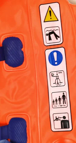 Bema Schwimmweste Kinder 15-30 kg Orange | Gut Erhalten - Bild 4