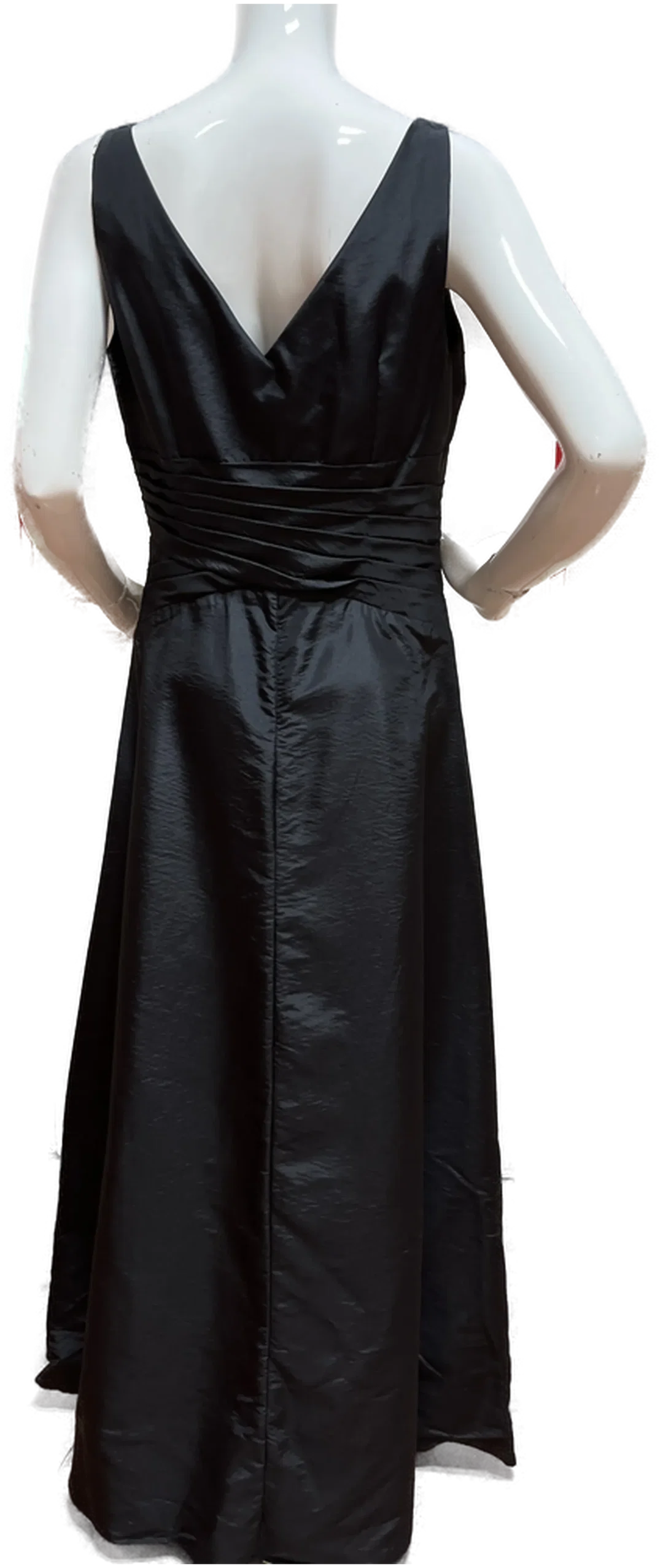 Schwarzes Ballkleid für Damen Gr. 42, erstklassige Qualität – Bild 3
