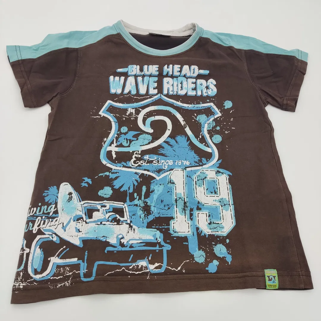 my pokito Kinderkurzarm T-Shirt mehrfarbig - 140 - Bild 1