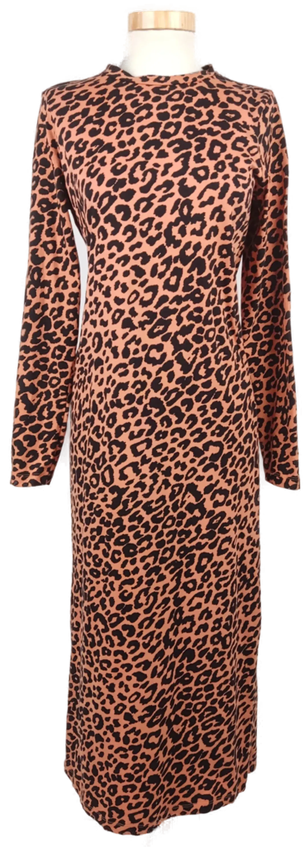 Asos Design Damen Maxikleid, schwarz/orange - Gr. XXS  - Bild 4