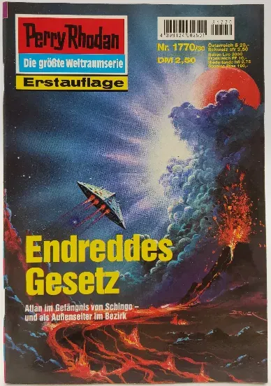 Romanheft Perry Rhodan Endreddes Gesetz Erstauflage Nr.1770 - Bild 2