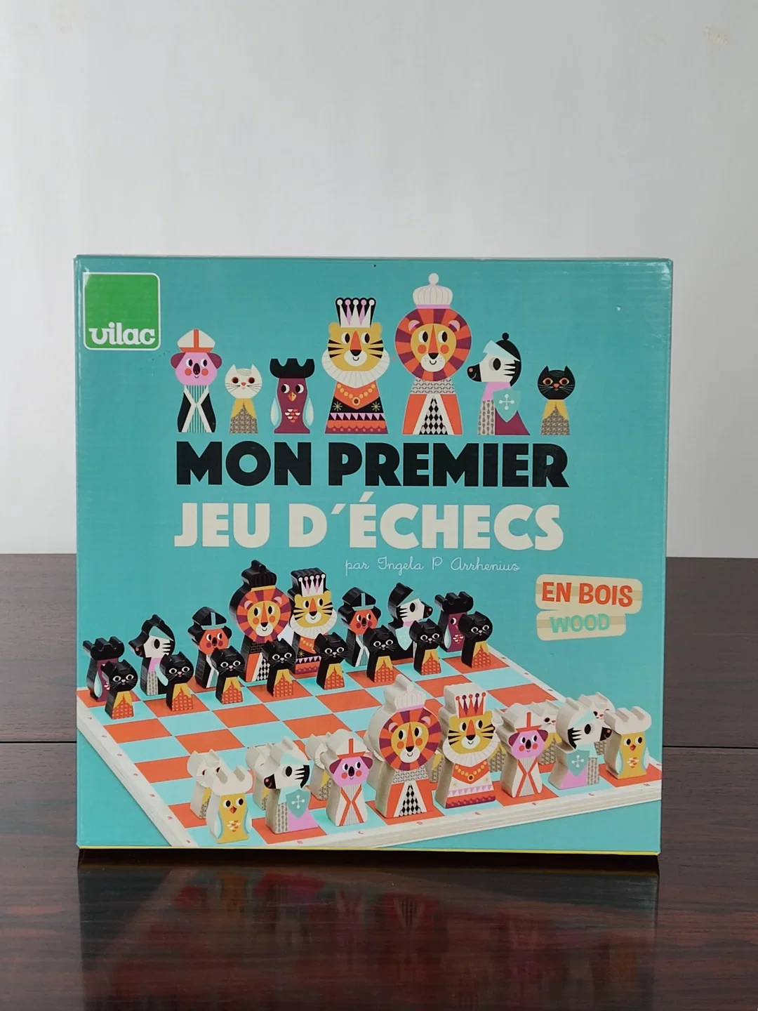 MON PREMIER JEU D´ÉCHECS - Schachspiel aus Holz für Kinder - vilac – Bild 2