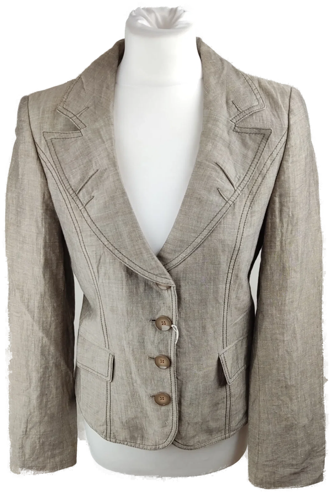 Damen Blazer Taifun Leinen Größe 36 | Leinenliebe – Bild 1
