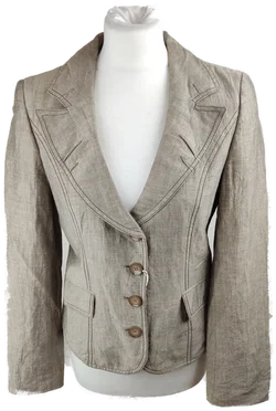 Damen Blazer Taifun Leinen Größe 36 | Leinenliebe