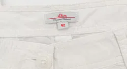 S.Oliver Damenshorts weiß - Gr. 42 - Bild 4