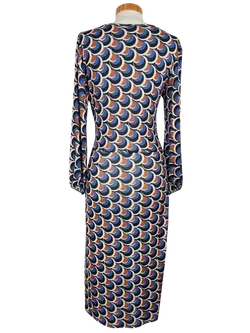 BEA TRICIA Damen Midikleid, mulitcolor - Gr. S  - Bild 2