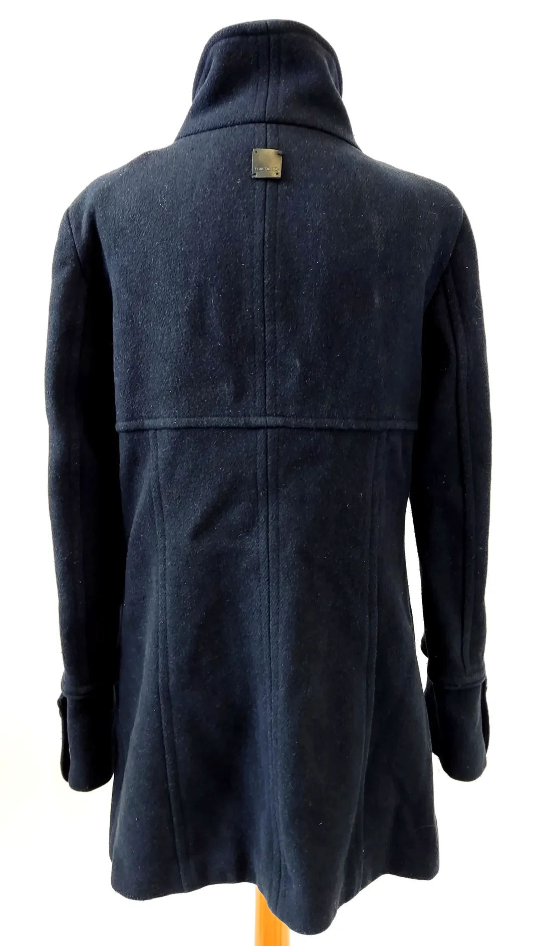 Tom Tailor Damen Kurzmantel dunkelblau - Gr. M – Bild 3