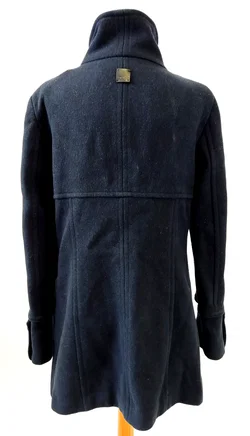 Tom Tailor Damen Kurzmantel dunkelblau - Gr. M - Bild 3