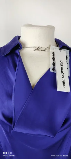 Karl Lagerfeld Damen Midikleid Neu Mit Etikett | Abend-Eleganz - Bild 7