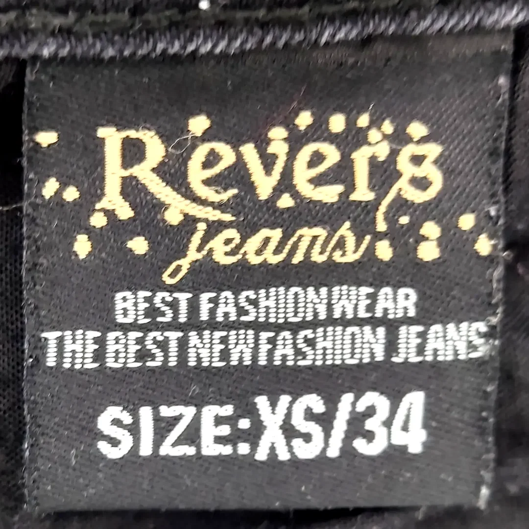 Reverse Damenjeans, schwarz - Gr. XS/34 – Bild 4