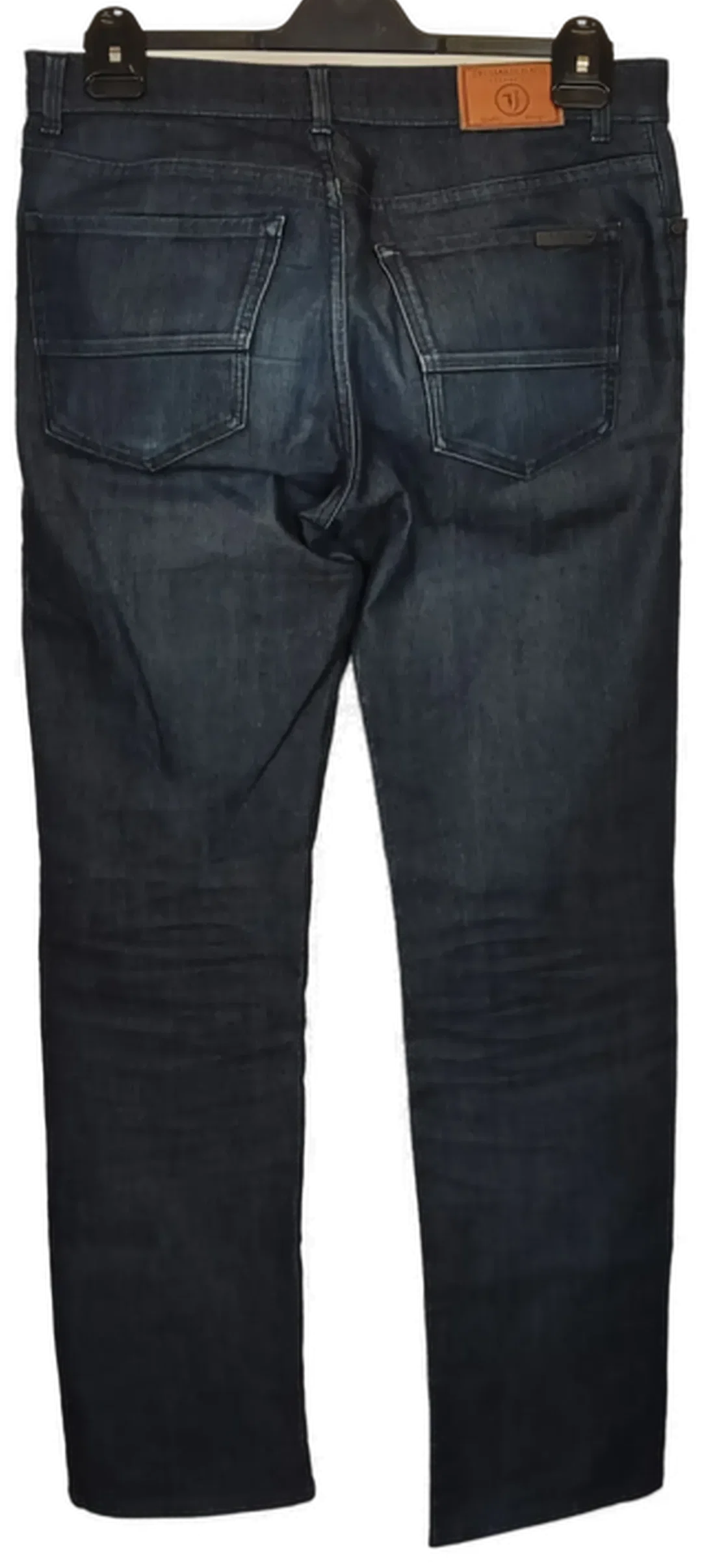 Trussardi Herren Jeans dunkelblau Gr. L – Bild 2