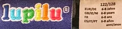 Lupilu Kinder Weihnachtspullover dunkelgrün gemustert Gr. 122/128 - Bild 3