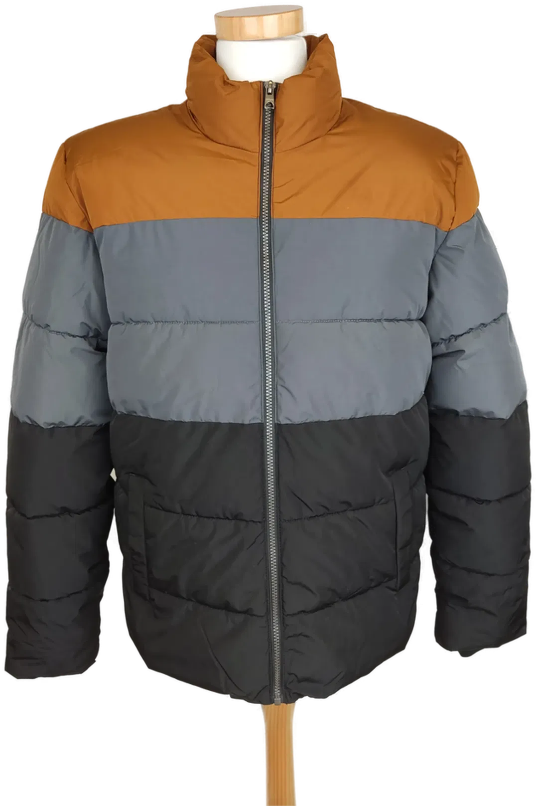 ONLY & SONS Herren Jacke braun/grau/schwarz - L/50 - Bild 4