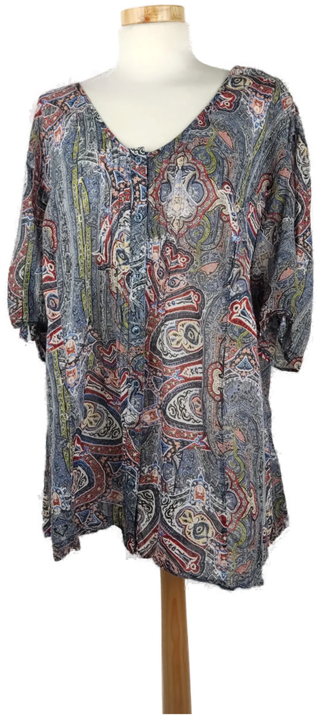 Samoon by Gerry Weber Damen-Bluse gemustert - 4XL/48 - Bild 4