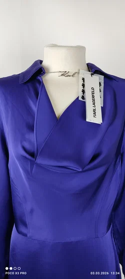 Karl Lagerfeld Damen Midikleid Neu Mit Etikett | Abend-Eleganz - Bild 6