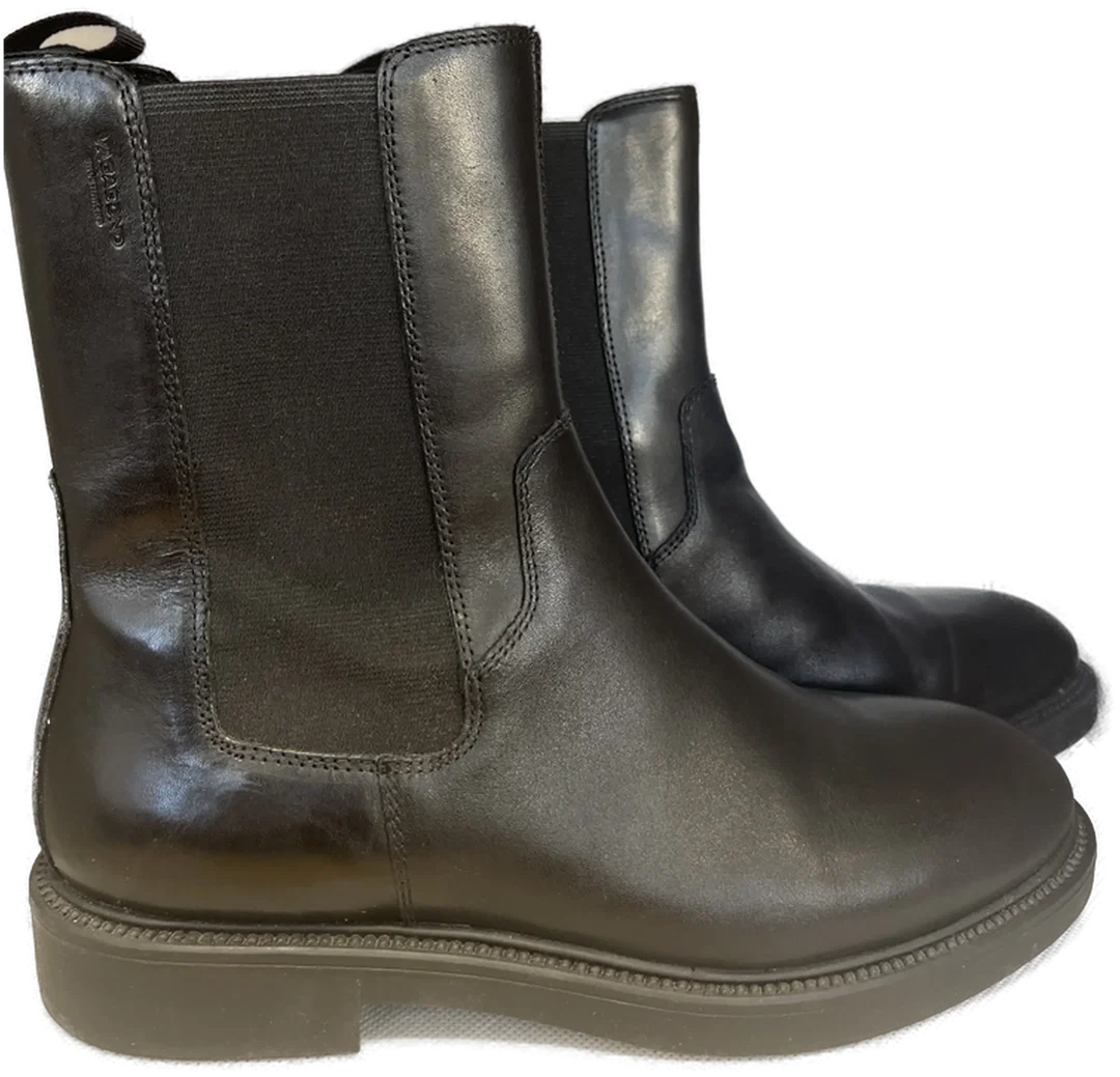 Vagabond Herren Lederschuh Gr. 40 schwarz - Neuwertig – Bild 1