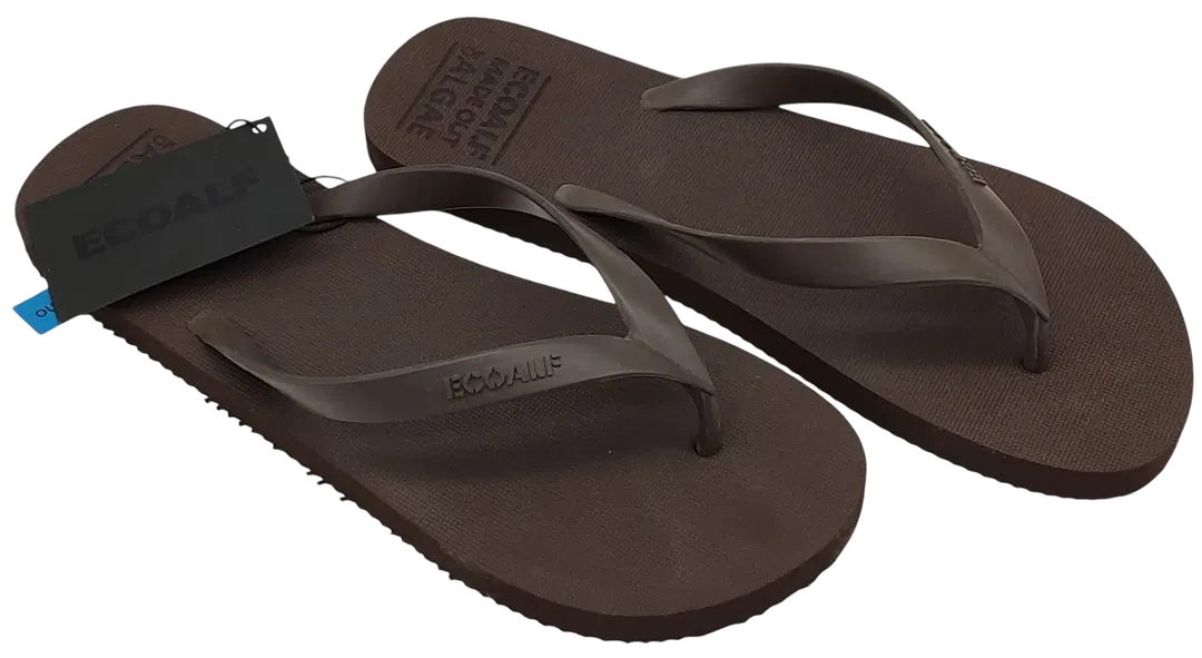 ECOALF ALGAM Flip Flops, braun - Gr. EU 41/42 - Bild 1