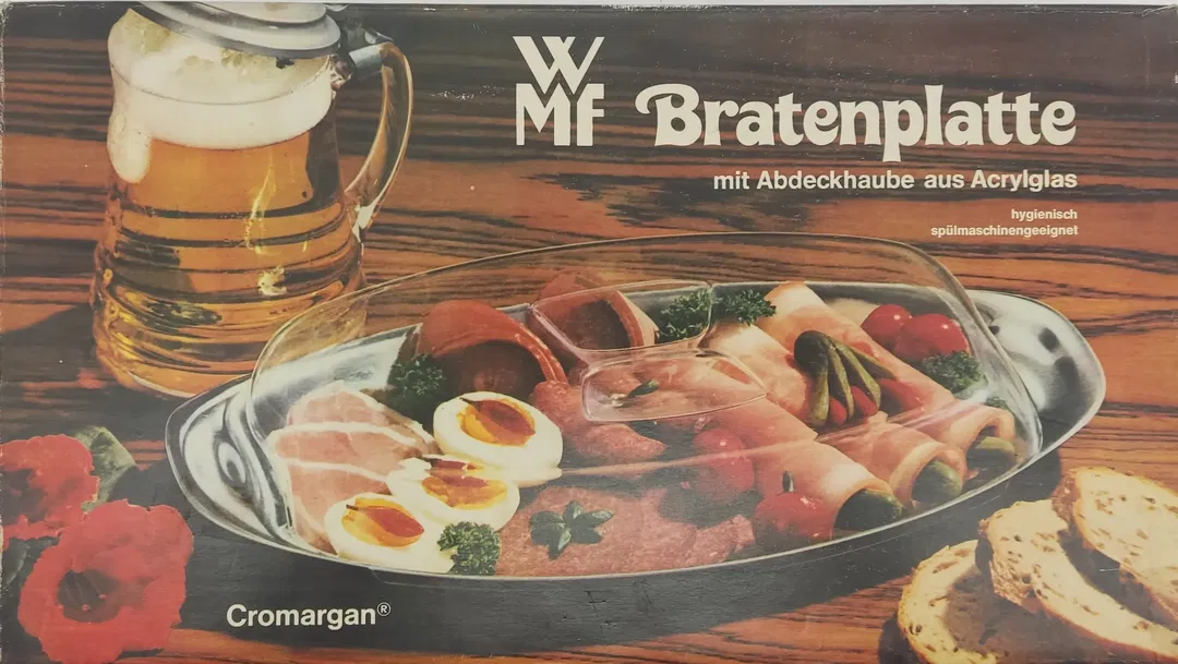 WMF Cromargan® Servier- & Bratenplatte mit Abdeckhaube - Bild 4