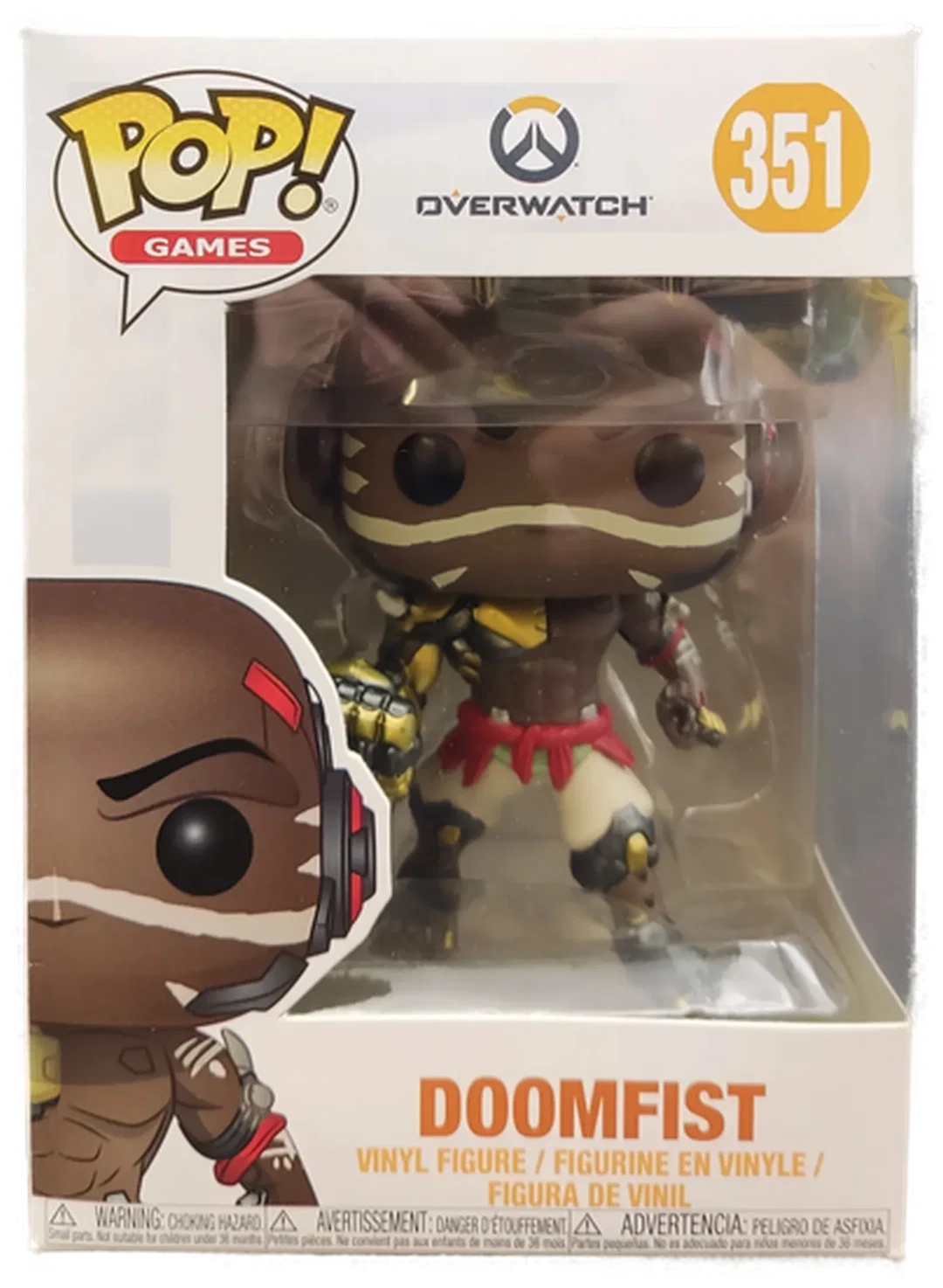 Funko Pop! Overwatch Doomfist 351 Vinyl-Sammelfigur (OVP) – Bild 2