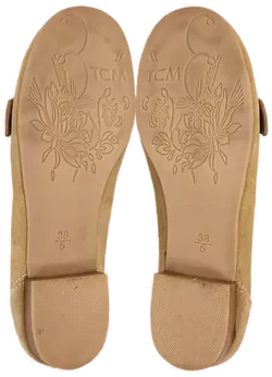 Tchibo TCM Damen Schuhe beige Gr. 38 - Bild 5