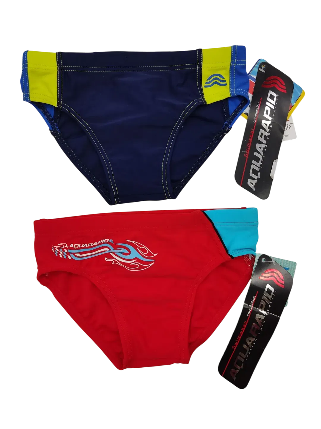 AQUARAPID - Jungen Badehose/Slip - 2 Stück - Bild 1