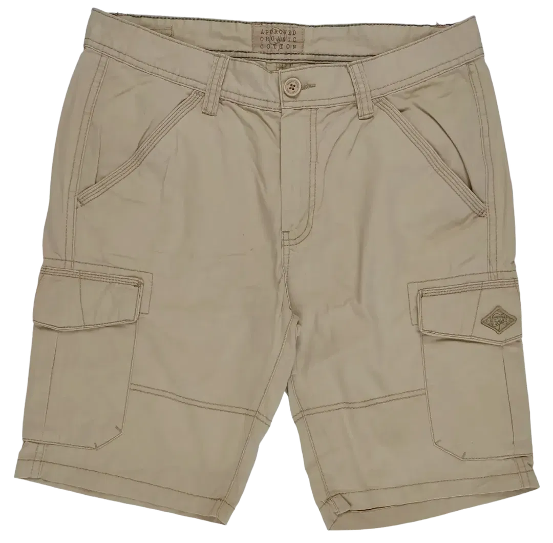 Charles Vögele Herren Cargo Shorts, beige - Gr. M  - Bild 1