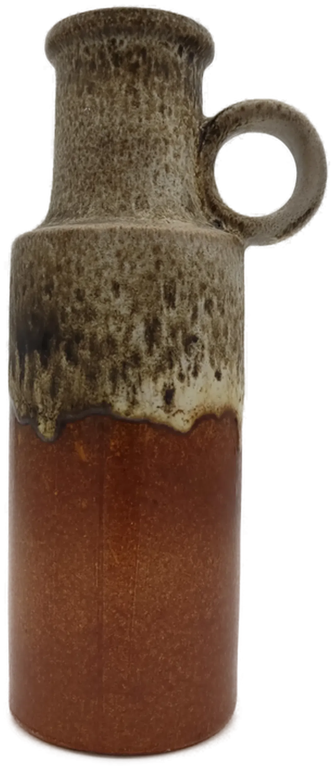 Vintage Henkelvase Scheurich 401-28 Laufglasur - H/28 cm - Bild 1