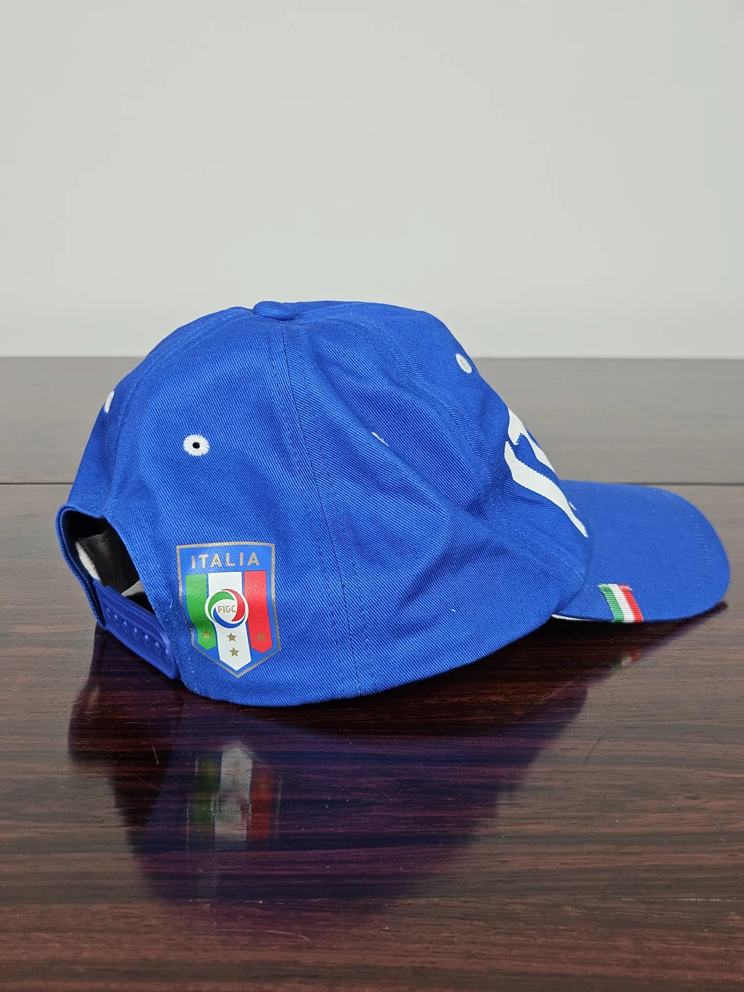 Puma ITALIA Kappe, blau- Fussball  – Bild 3