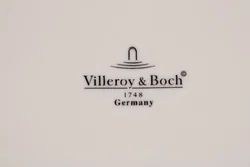  2 Stk. Villeroy & Boch rechteckiger Porzellanteller • Modern Wave Design - Bild 2