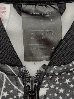 Adidas Kinder Jacke mehrfarbig Gr. 140 - Bild 3