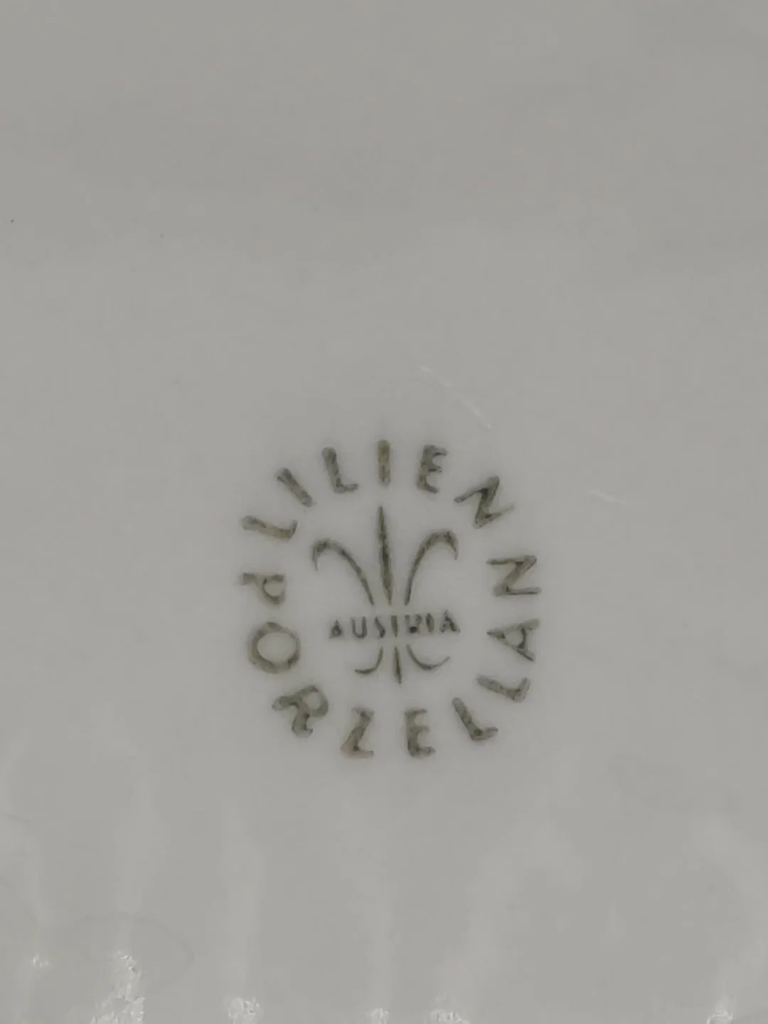Suppentopf mit weißem Deckel Vintage Lilien Porzellan Daisy mintgrün – Bild 6