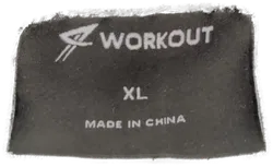 WORKOUT Sport Herrenshort schwarz - XL - Bild 3