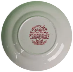 19 teiliges  Memory Lane Britsh Anchor Service - Bild 4