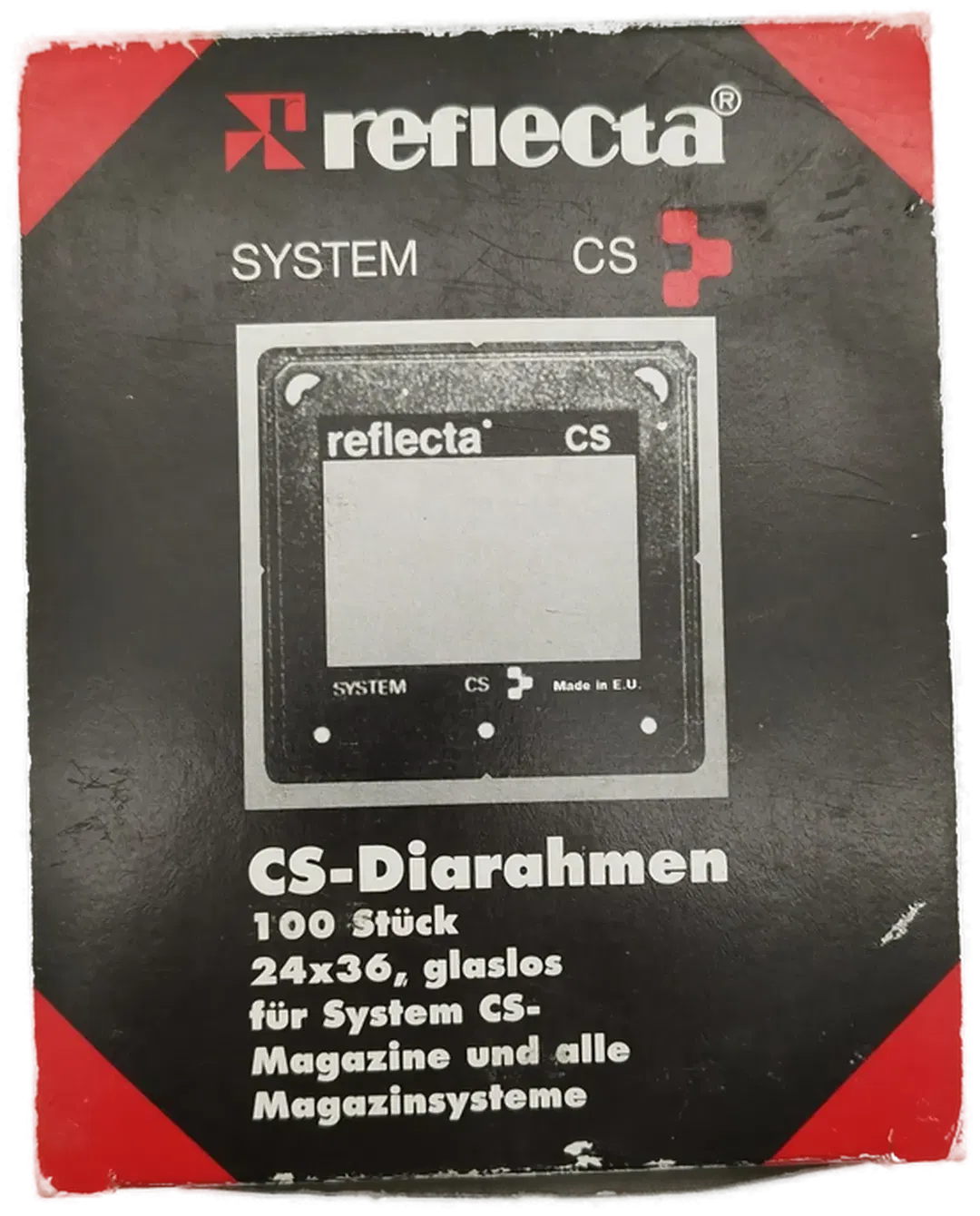 reflecta CS-Diarahmen 24x36 - 90/100 Stück / glaslos - Bild 1