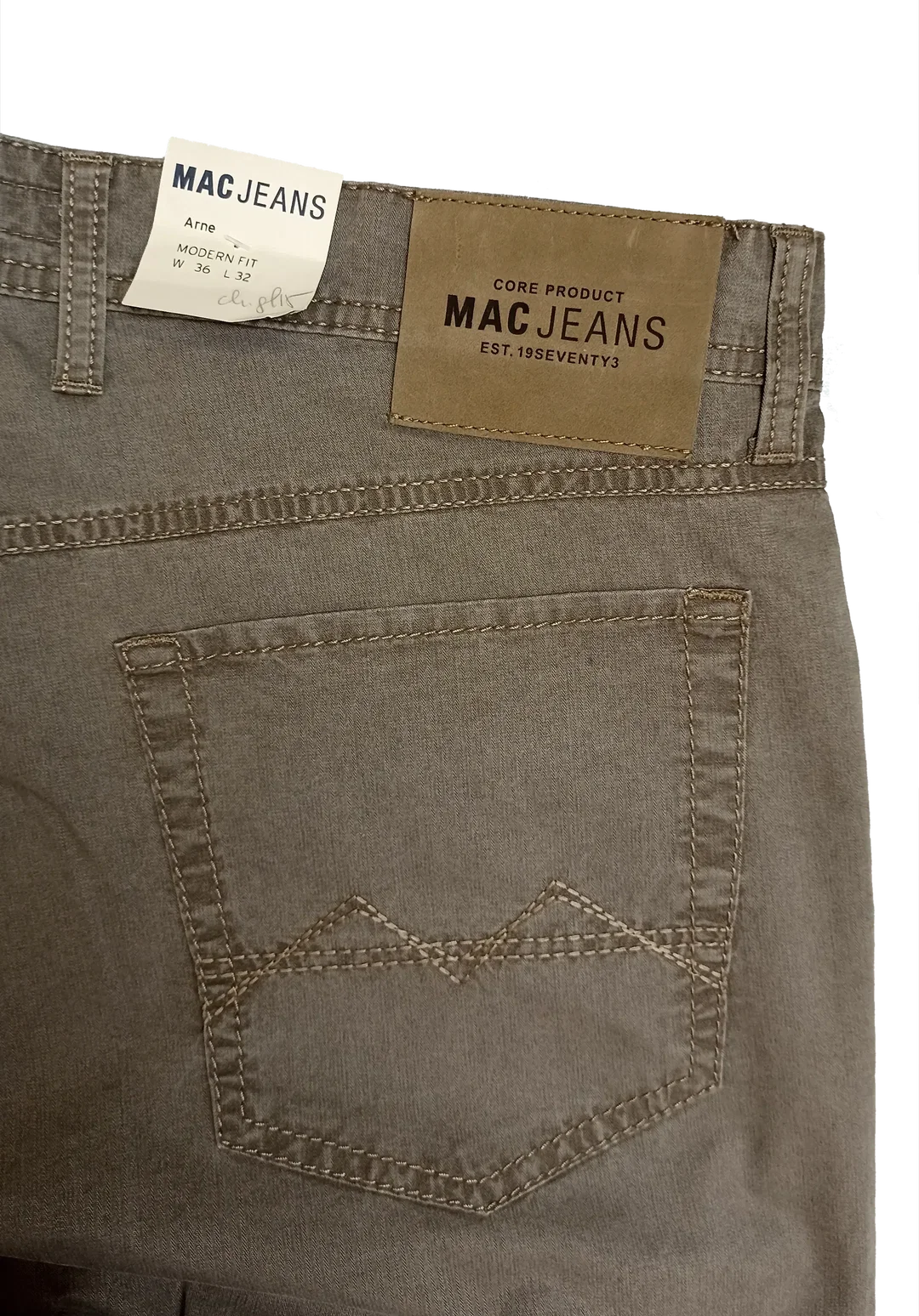 Mac Herren Jeans grau Gr. W36 L32 – Bild 4