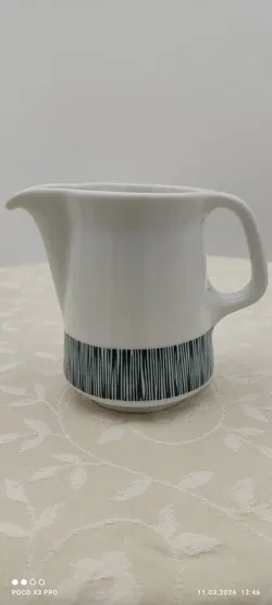 Lilien Porzellan Milchkanne Neuwertig | Retro-Charme - Bild 1