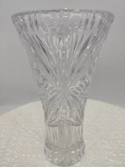 Bohemia Crystal Bleikristallvase, mit Schliffmuster  | Zeitloser Glanz - Bild 1