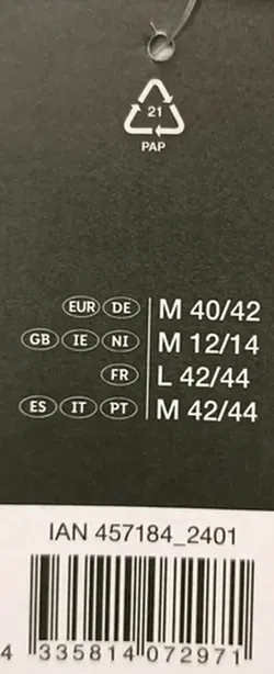 Esmara Damen Weihnachts-Midikleid rot gemustert Gr. M (40/42) - Bild 5