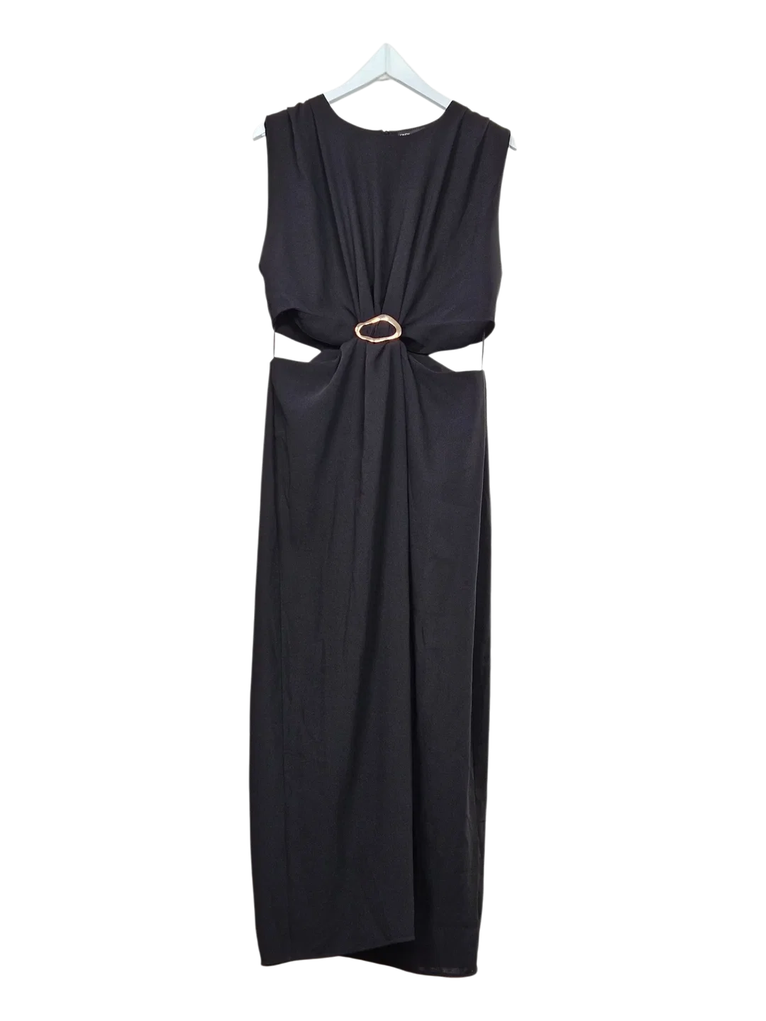 ZARA Damen Maxikleid, schwarz - Gr. XL / 42 - Bild 1