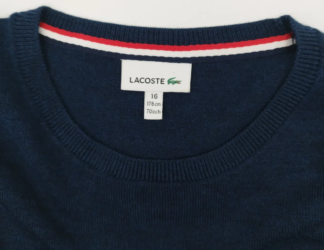 Lacoste, Kinderpullover, dunkelblau, Gr. 176 – Bild 3