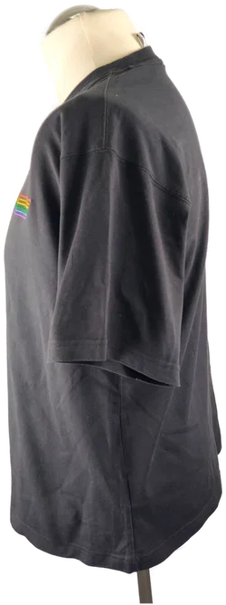 T-Shirt Adidas Unifarben Herren Größe 50 Baumwolle | Casual-Liebling - Bild 2