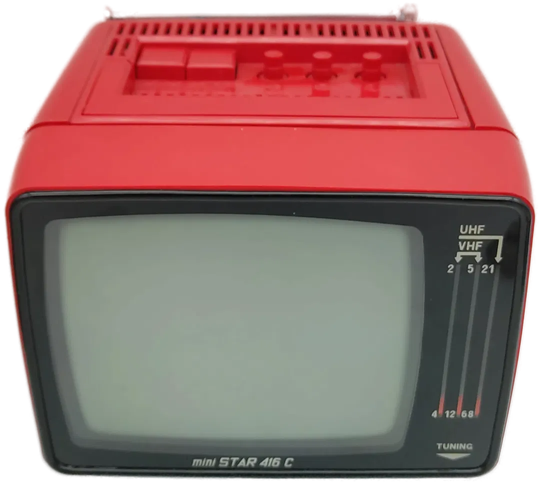 Vintage Mini Fernsehgerät 