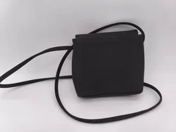 Papillon, schwarze Umhängetasche, Crossbody Bag, Stoff/Nylon – Vorschau 3