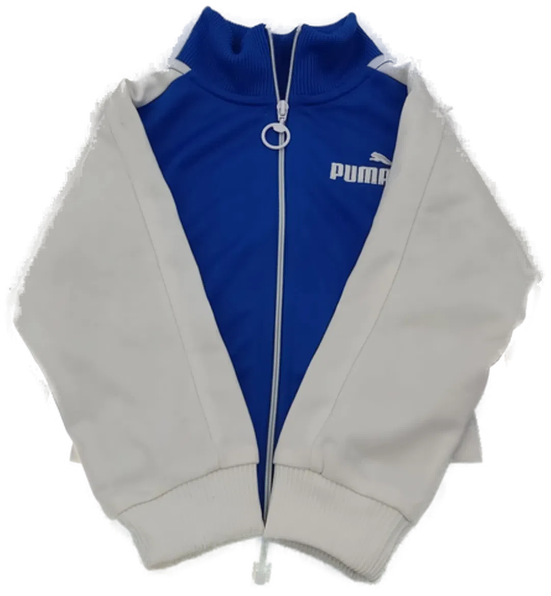 Puma Kinder Jacke blau/weiß Gr. 80 - Bild 3